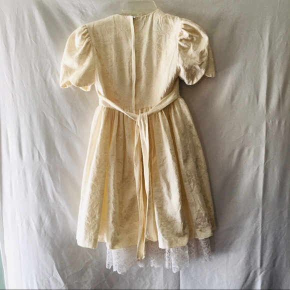 Jessica Mc Clintock  Ivory Little girls dress - Picture 2 of 11